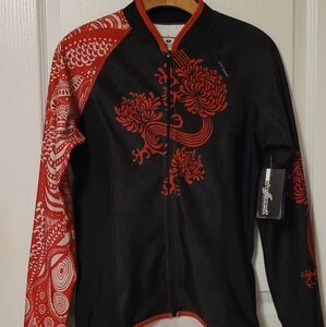 NWT SheBeest Women's Vintage Divine Hana L/S Cycling Jersey - M